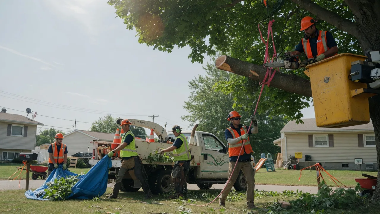 Storm Damaged Tree Removal in Gouldbusk, TX